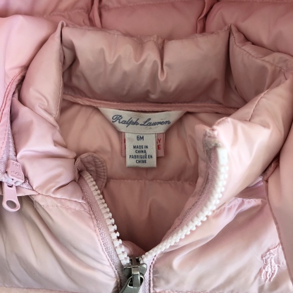 6M Baby Girl Ralph Lauren Pink Jacket - Picture 4 of 6